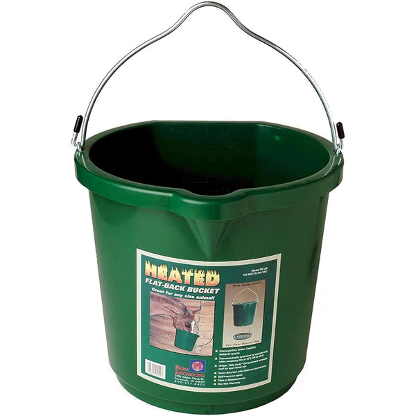 Farm Innovator Heated Flat Back Bucket 5 Gal